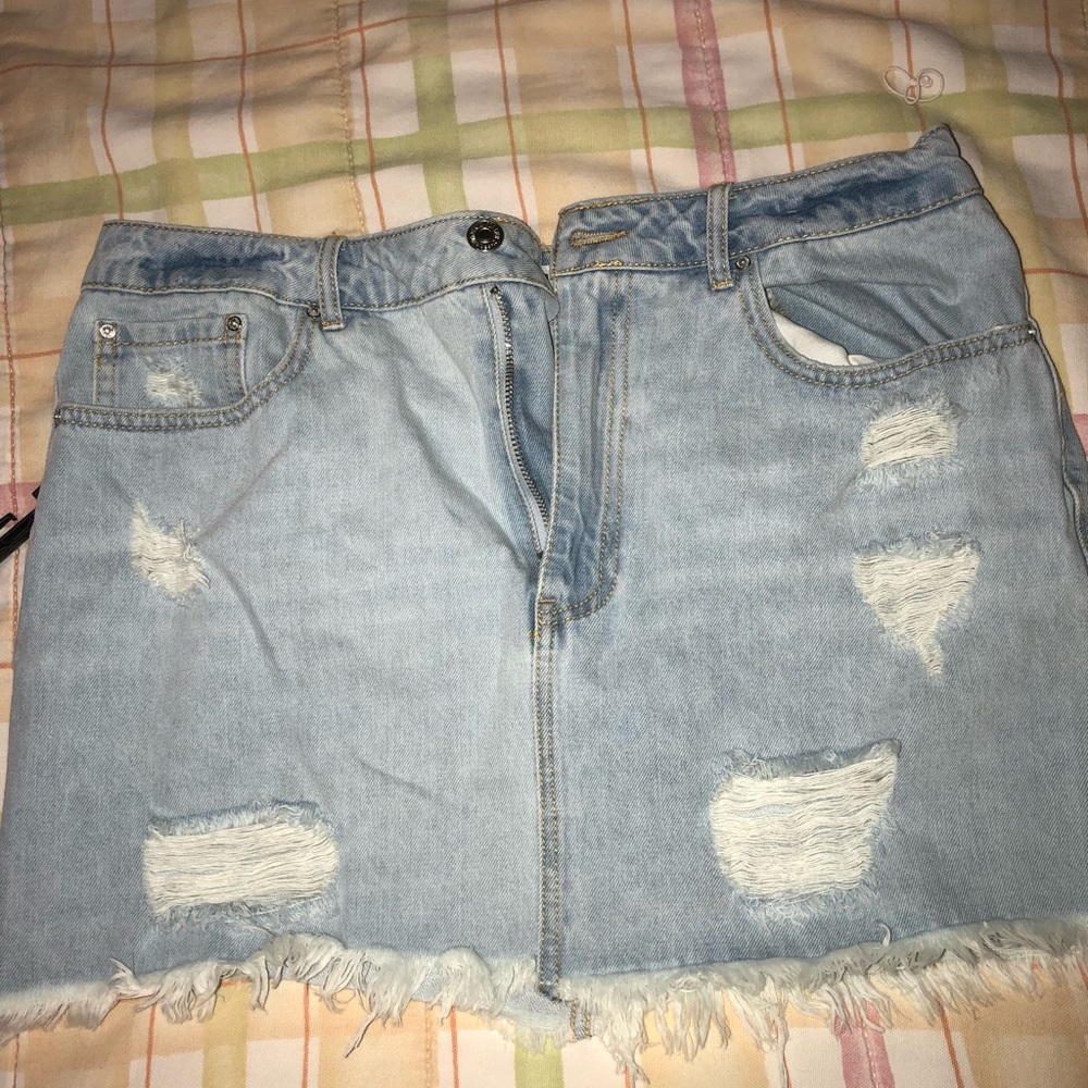 Jean skirt